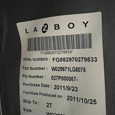 LAZ-BOY ~ Brown Leather Recliner ~ *Read Details