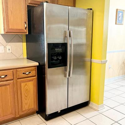 WHIRLPOOL ~ Energy Star ~ Side By Side Stainless Steel  Refrigerator