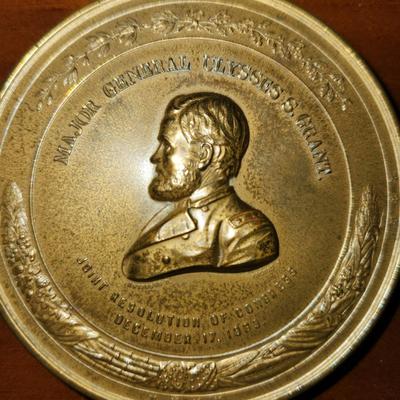 Major General Ulysses S. Grant. Medal