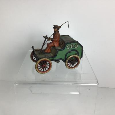 049 Antique Early 1900â€™s Lehmann Wind Up Car
