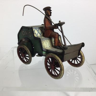 049 Antique Early 1900â€™s Lehmann Wind Up Car