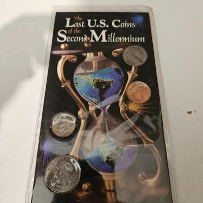 The last us mint coins of the second millennium
