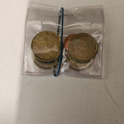 Lot of various coins