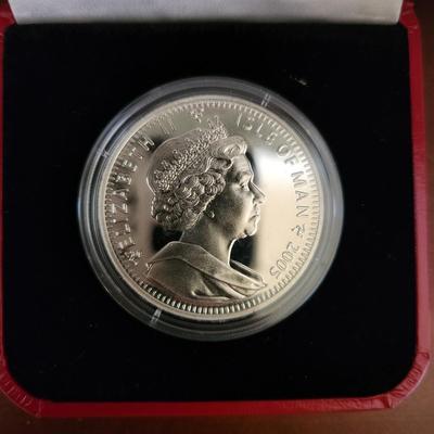 50th Anniversary 1 Crown Silver Coin