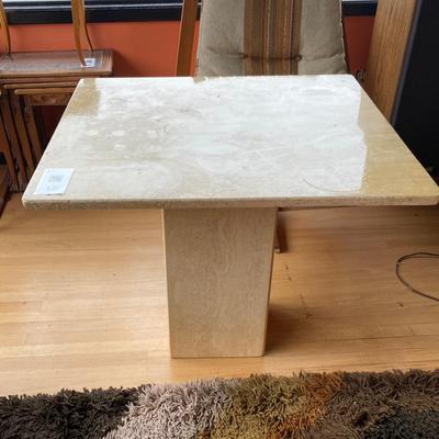 Marble side table