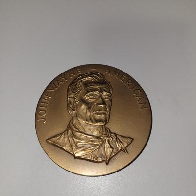 John Wayne 3In Bronze Medal