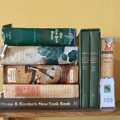Lot of cookbooks