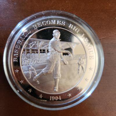 Theodore Roosevelt Baseball Medal