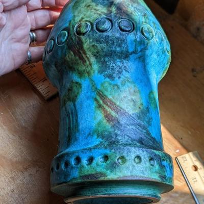 Alvino Bagni for Raymor Sea Garden Vase/MCM/ Italian Pottery