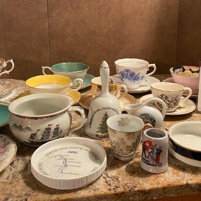 Cups and saucers