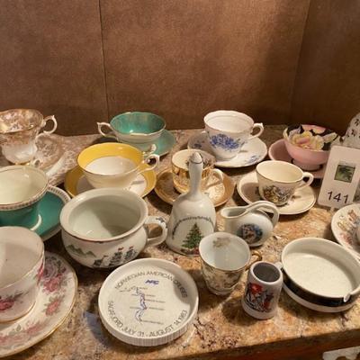Cups and saucers