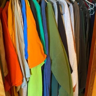 Collection of men's clothing