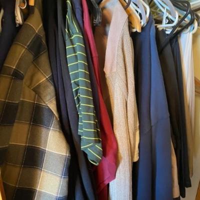 Collection of men's clothing