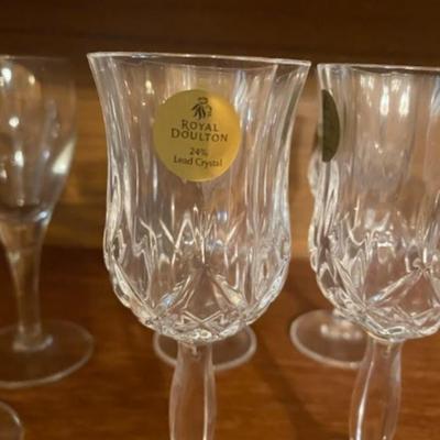 Collection of glassware