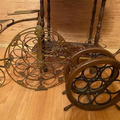 Bar Cart with accessories