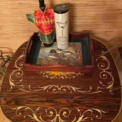 Bar Cart with accessories