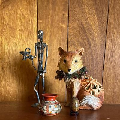 Collection of various decorative items