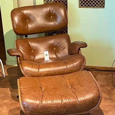 Eames Style chair and ottoman