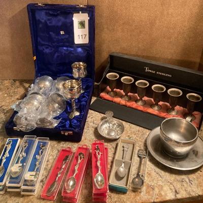 Silver plate items