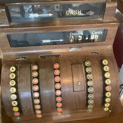 Vintage National Cash Register