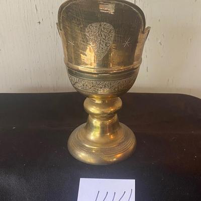 Vintage Brass Water Pitcher