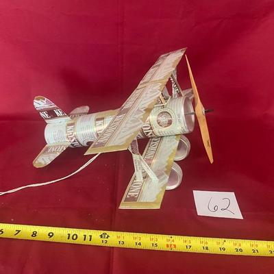 Vintage Keystone Can Plane