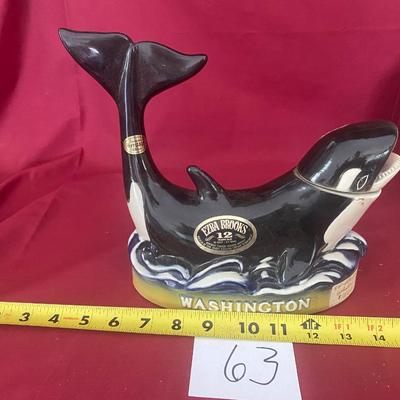Ezra Brooks Washington Decanter