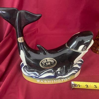 Ezra Brooks Washington Decanter