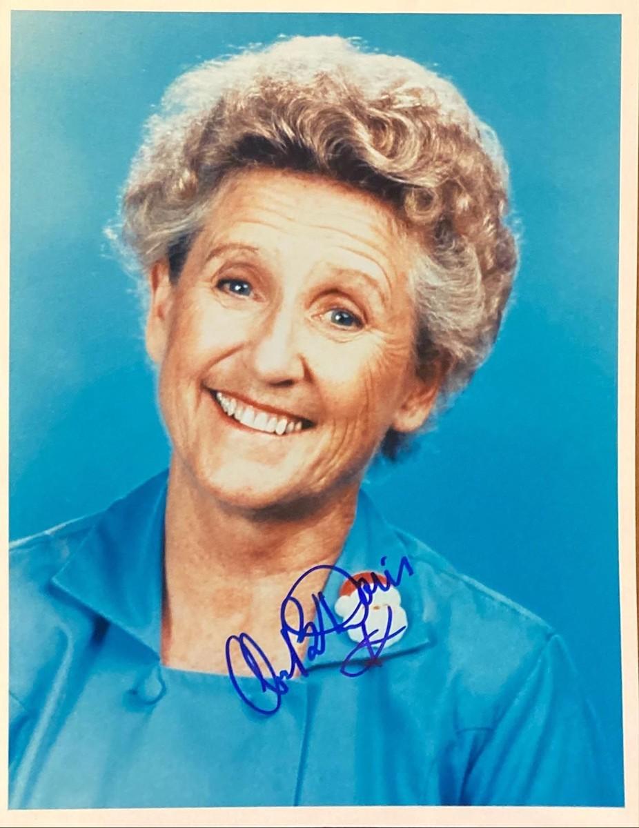Ann B. Davis Signed Photo