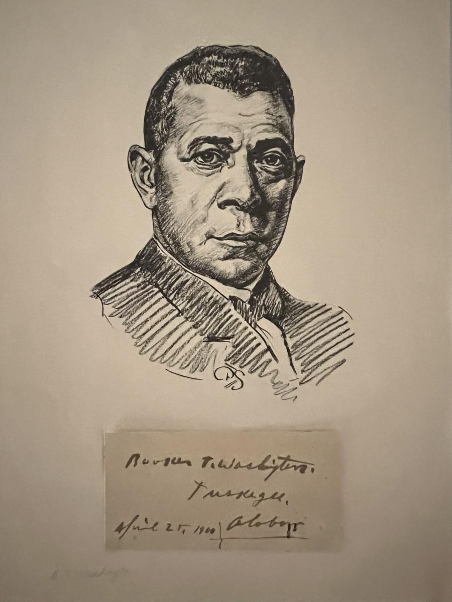 Booker T. Washington original signature
