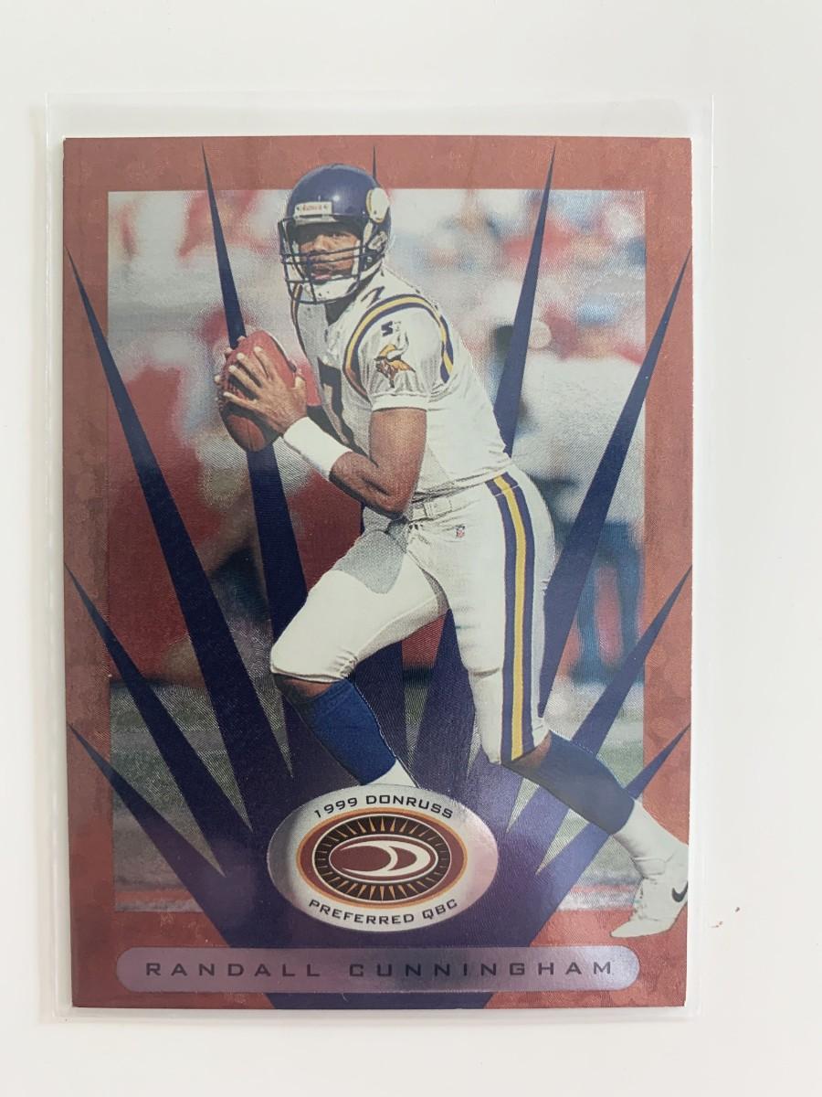 1999 DONRUS 8 RANDALL CUNNINGHAM CARD