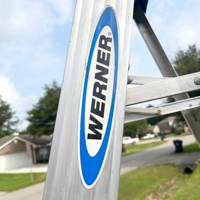 WERNER ~ Stainless Steel 8' Ladder