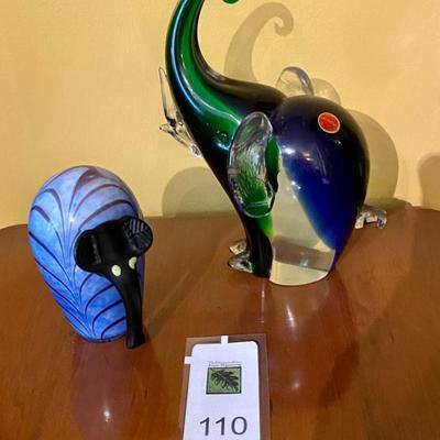 Murano glass elephant