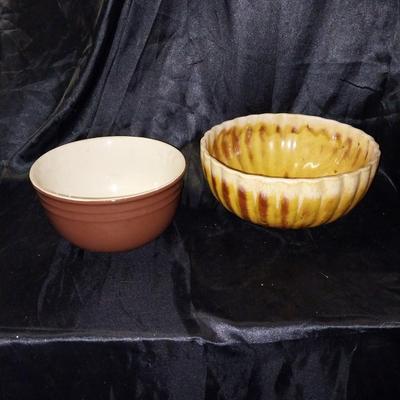 TWO VINTAGE BOWLS