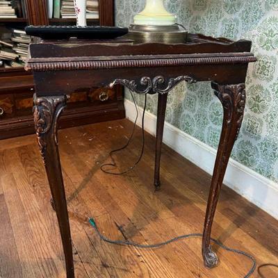 Antique Side Table w/ French Look $50