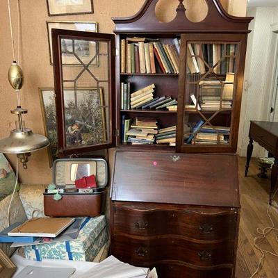 Antique Secretary Hutch $125