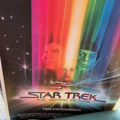 Star Trek The Motion Picture Original 1979 Poster Kept in Tube $100