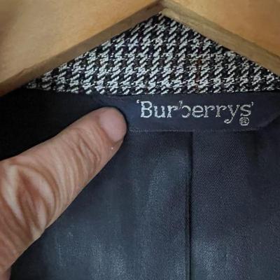 Burberry's Jacket Label Detail