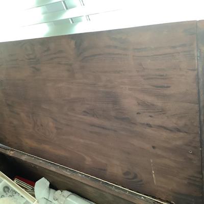 Wooden trunk/chest 39"L 18"W 15"H