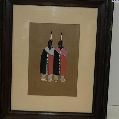 Native American Framed Art