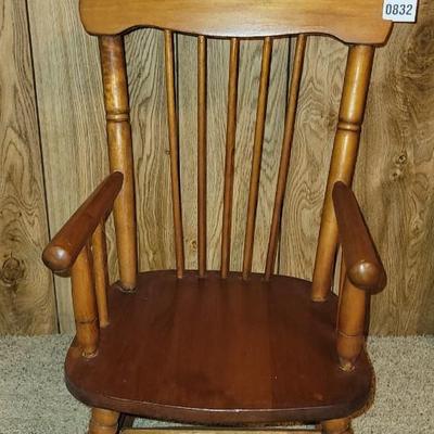 Child/Doll Size Rocking Chair