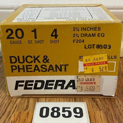 Federal 20 Gauge Ammunition