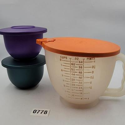 Vintage Tupperware Lot