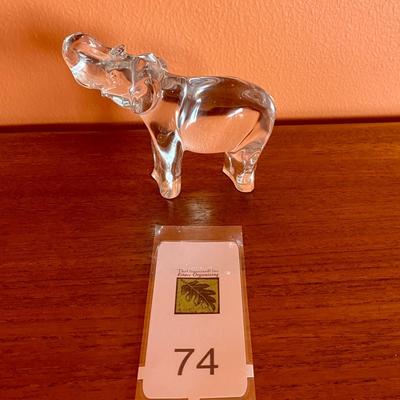 Baccarat elephant