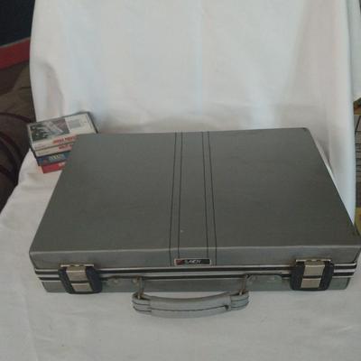 BIG BANDS MOST FROM THE 80'S ON CASSETTE IN CARRY CASE