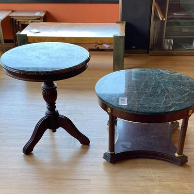 Marble tables