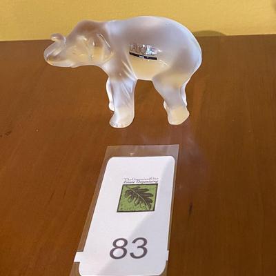 Lalique elephant