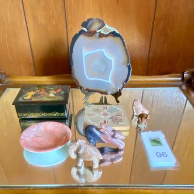 Collection of decorative items