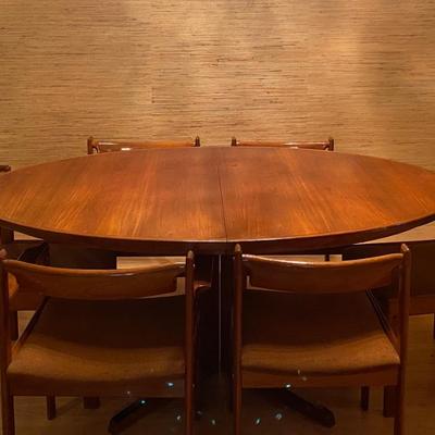 MCM table and chairs