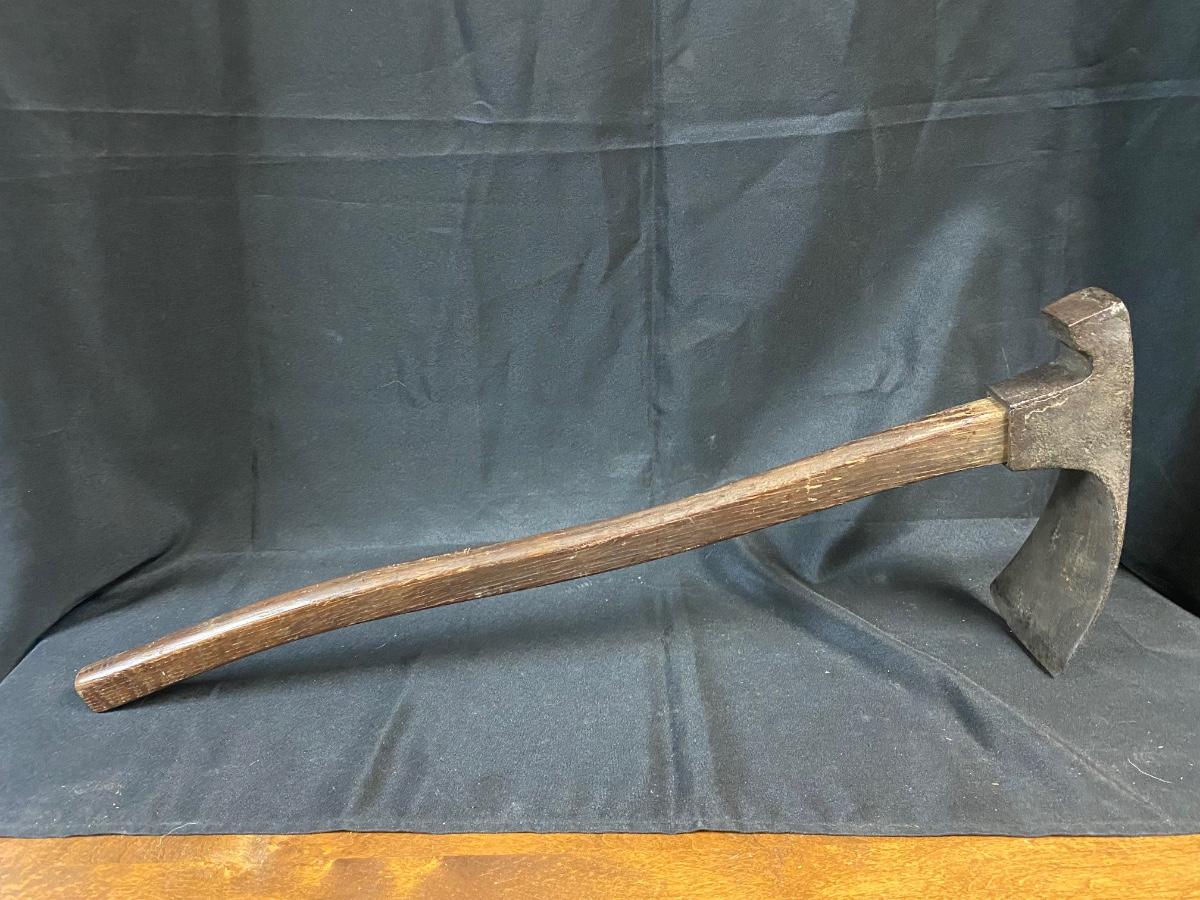 Antique Primitive Long Handle Framing Adze